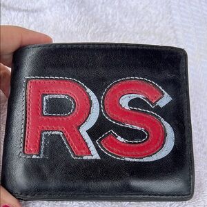 Y2K Michael Kors, bifold Black and Red Men's Wallet